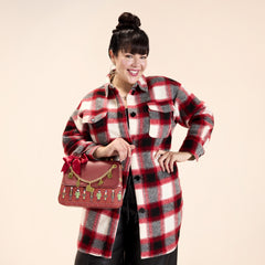 home alone crossbody bag with charms