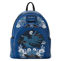 harry potter ravenclaw house floral tattoo mini backpack
