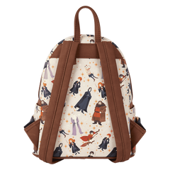 harry potter hogwarts all-over print mini backpack