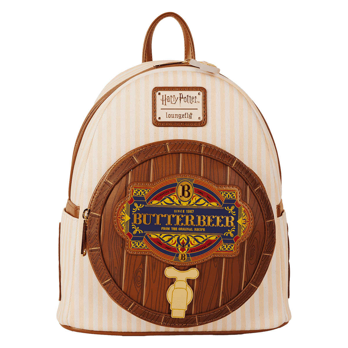 harry potter butterbeer barrel scented mini backpack