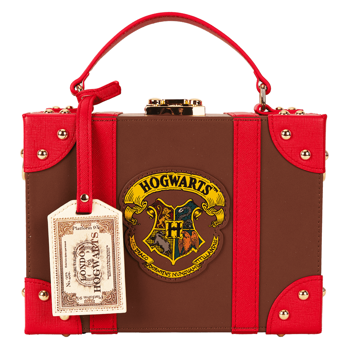harry potter hogwarts express luggage trunk crossbody bag