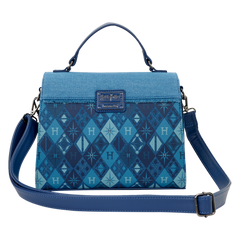 harry potter hogwarts denim crossbody bag