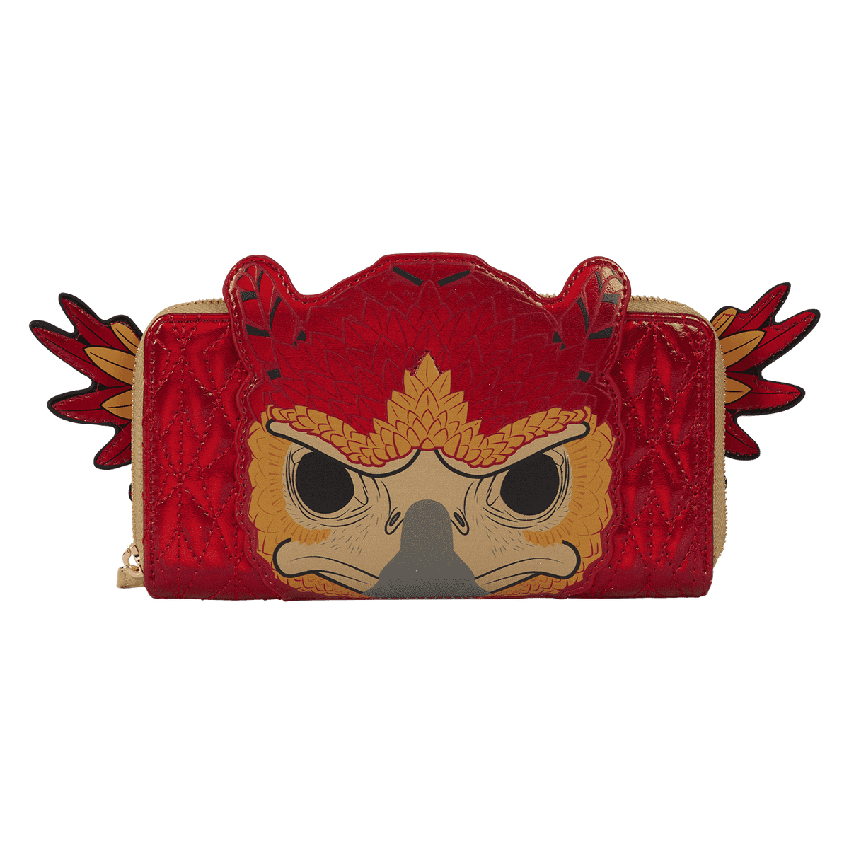 funko pop! by loungefly harry potter exclusive fawkes phoenix cosplay zip around wallet