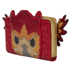 funko pop! by loungefly harry potter exclusive fawkes phoenix cosplay zip around wallet