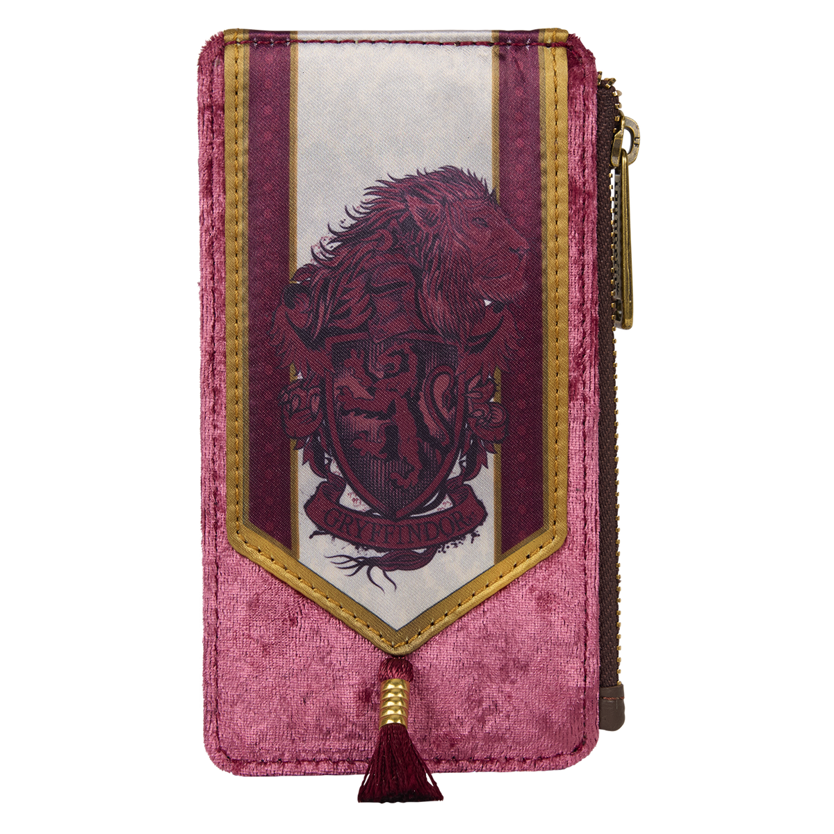 exclusive harry potter gryffindor banner velvet card holder