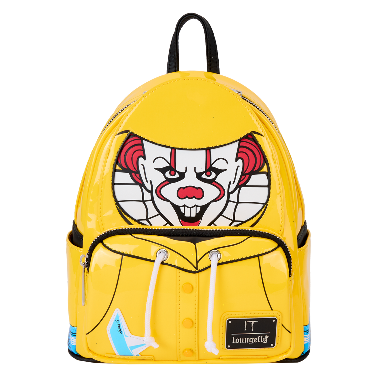 it pennywise raincoat cosplay glow mini backpack