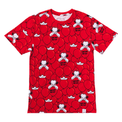 it pennywise red balloon unisex tee