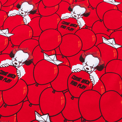 it pennywise red balloon unisex tee