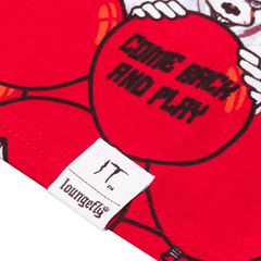 it pennywise red balloon unisex tee