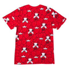 it pennywise red balloon unisex tee