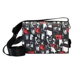 i heart horror it pennywise glow crossbody bag