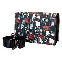 i heart horror it pennywise glow crossbody bag