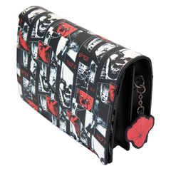 i heart horror it pennywise glow crossbody bag