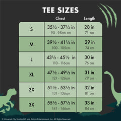 jurassic world jungle scene unisex tee