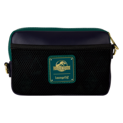 jurassic world jungle dinosaur silhouette sling crossbody bag with coin bag