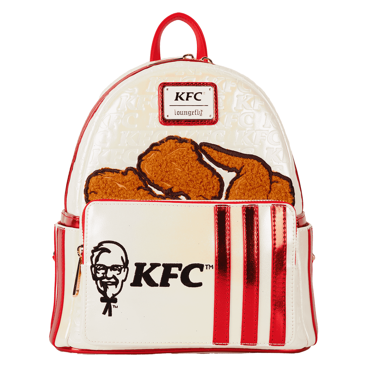 kfc chicken bucket sherpa mini backpack