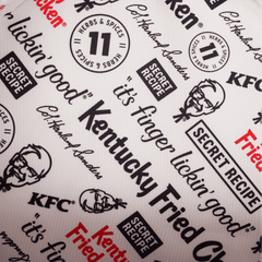 kfc drumstick sherpa crossbody bag