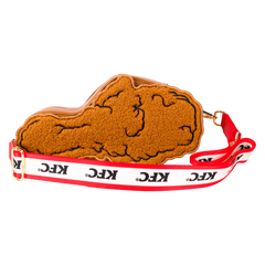 kfc drumstick sherpa crossbody bag