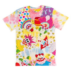 killer klowns from outer space tie-dye unisex tee