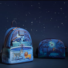 lady and the tramp 70th anniversary crossbody bag