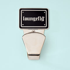 loungefly silver metal display wall hook