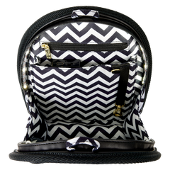 loungefly chevron light-up mini backpack bag organizer insert