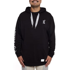 loungefly 25th anniversary logo black unisex hoodie