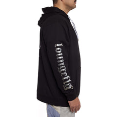 loungefly 25th anniversary logo black unisex hoodie