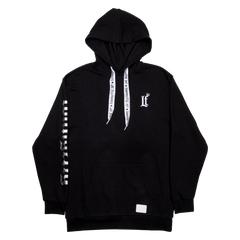 loungefly 25th anniversary logo black unisex hoodie
