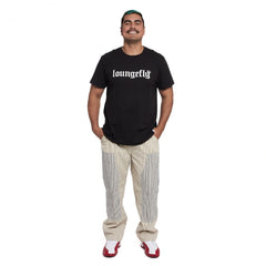 loungefly 25th anniversary logo black unisex tee