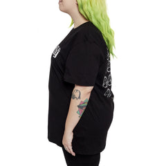 loungefly 25th anniversary logo black unisex tee