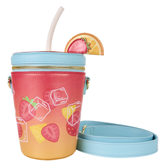 loungefly tropical drink figural crossbody bag