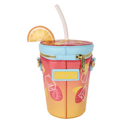 loungefly tropical drink figural crossbody bag