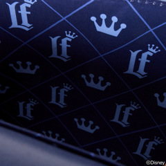 loungefly faux denim crossbody bag