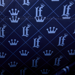 loungefly faux denim convertible backpack & tote crossbody bag