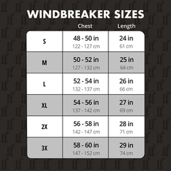 sanrio my melody & kuromi half-zip unisex windbreaker jacket