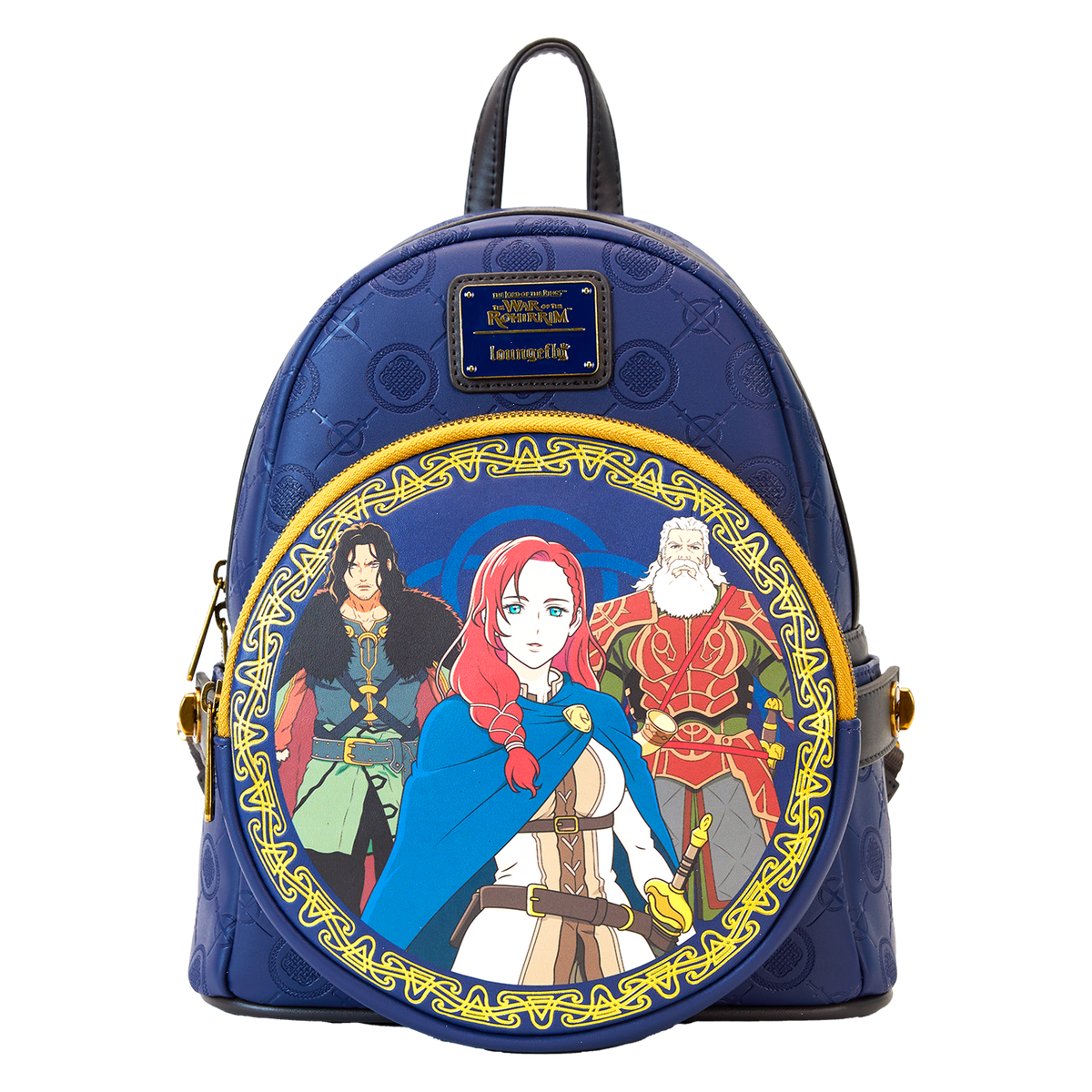 the lord of the rings: the war of the rohirrim mini backpack with belt bag