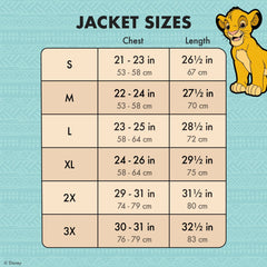 the lion king simba half-zip unisex windbreaker jacket