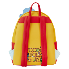 mcdonald's vintage fry kids triple pocket mini backpack
