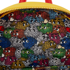 mcdonald's vintage fry kids triple pocket mini backpack