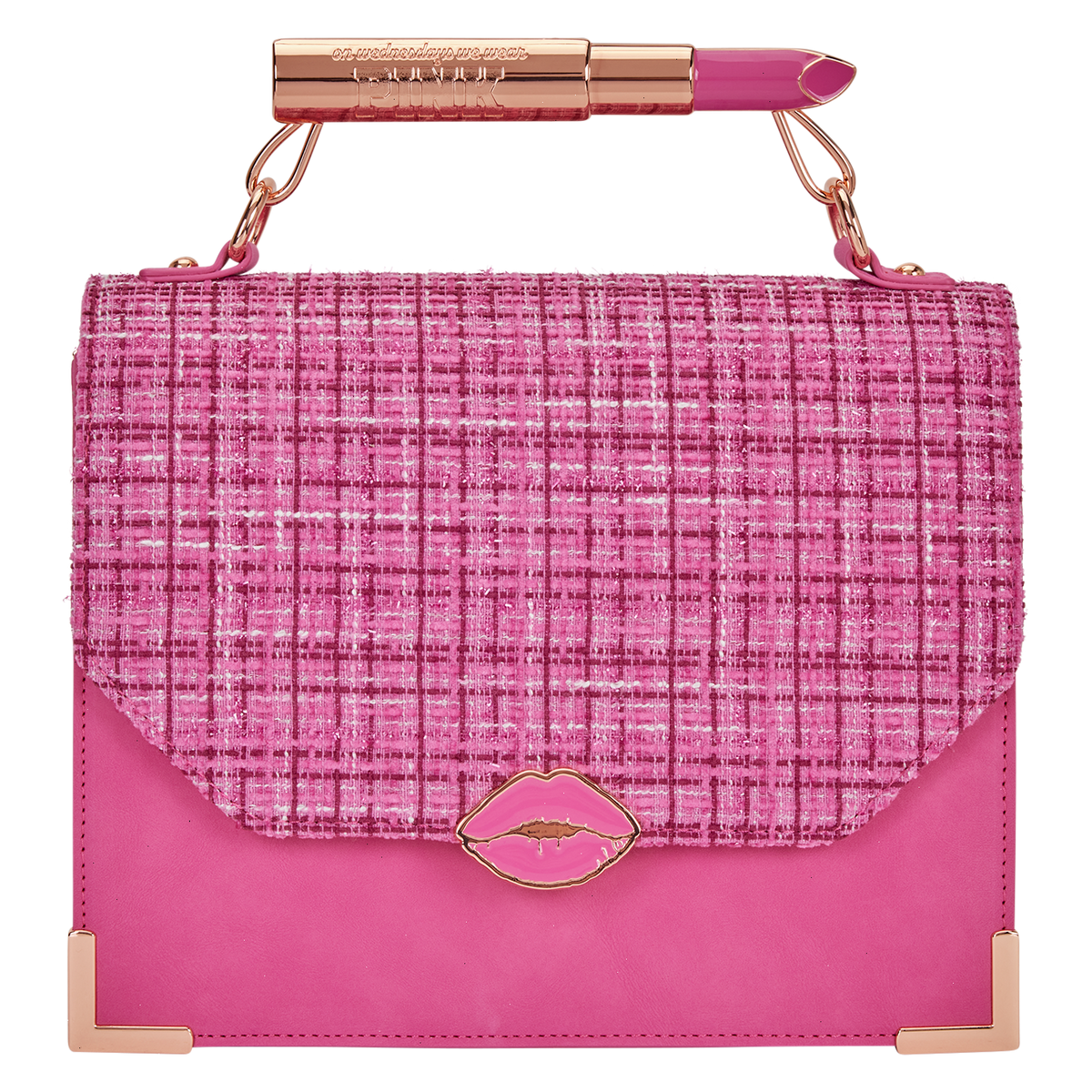 mean girls lipstick crossbody bag