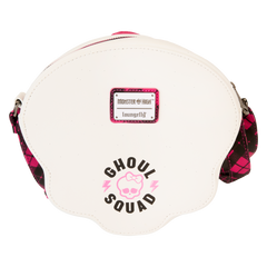 monster high skullette figural crossbody bag with coin bag