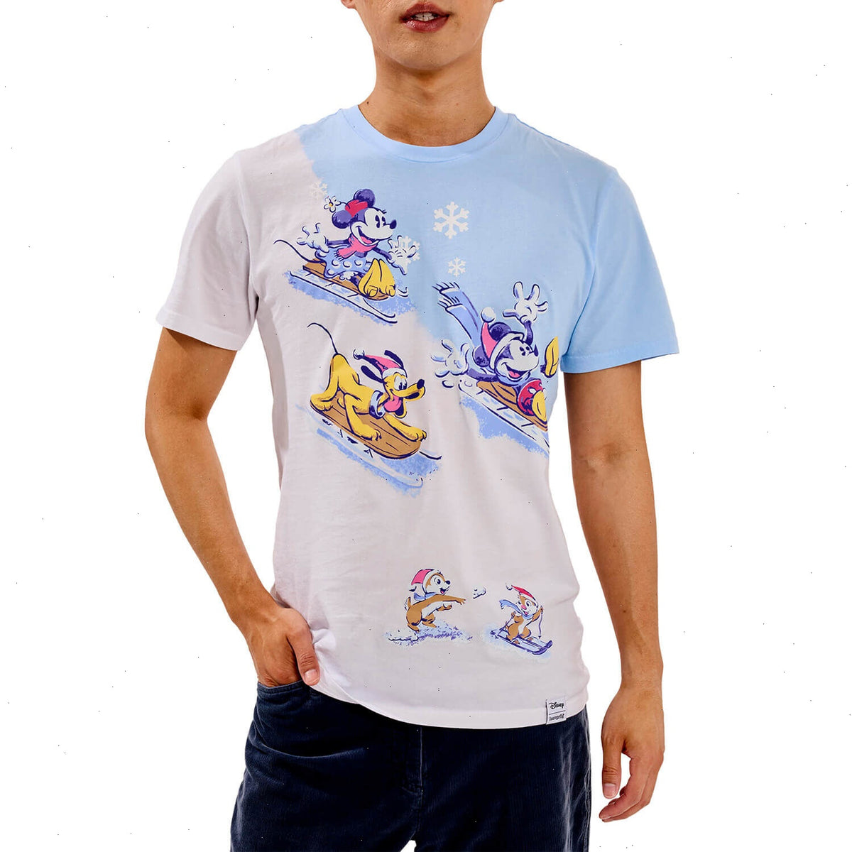 mickey & friends winter wonderland unisex tee