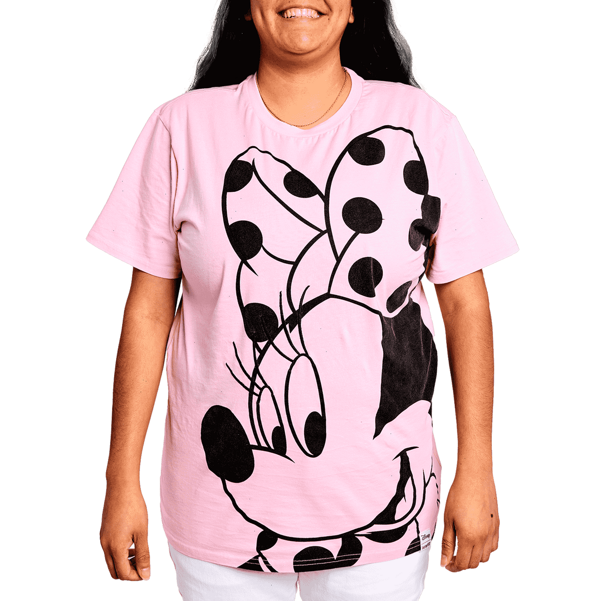 minnie mouse floral rock the dots unisex tee