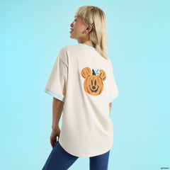 mickey & friends jack-o'-lantern glow sporty tee