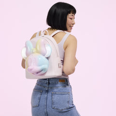 minnie mouse pastel tie-dye mini backpack