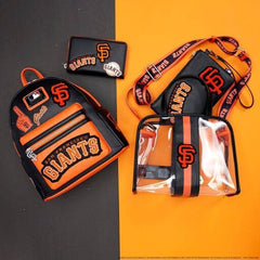 mlb sf giants patches mini backpack