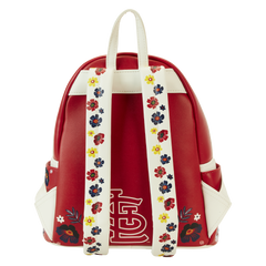 mlb st. louis cardinals floral mini backpack