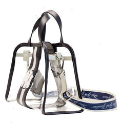 mlb ny yankees clear tote crossbody stadium bag with pouch