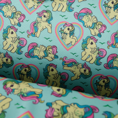 my little pony exclusive sky dancer heart shaped figural mini backpack